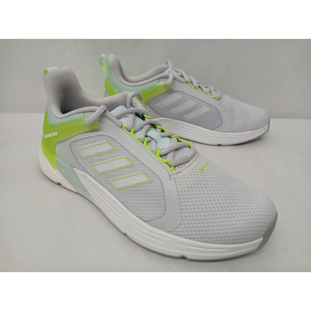 Adidas Women's Response Super 2.0 Running Shoes H02020 Grey‎ Green Sz 7.5